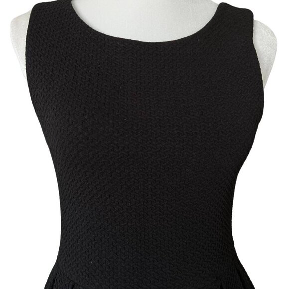 Ganni‎ Textured Pleated Mini Dress Womens Size S Sleeveless Capsule Corpcore - Picture 2 of 11